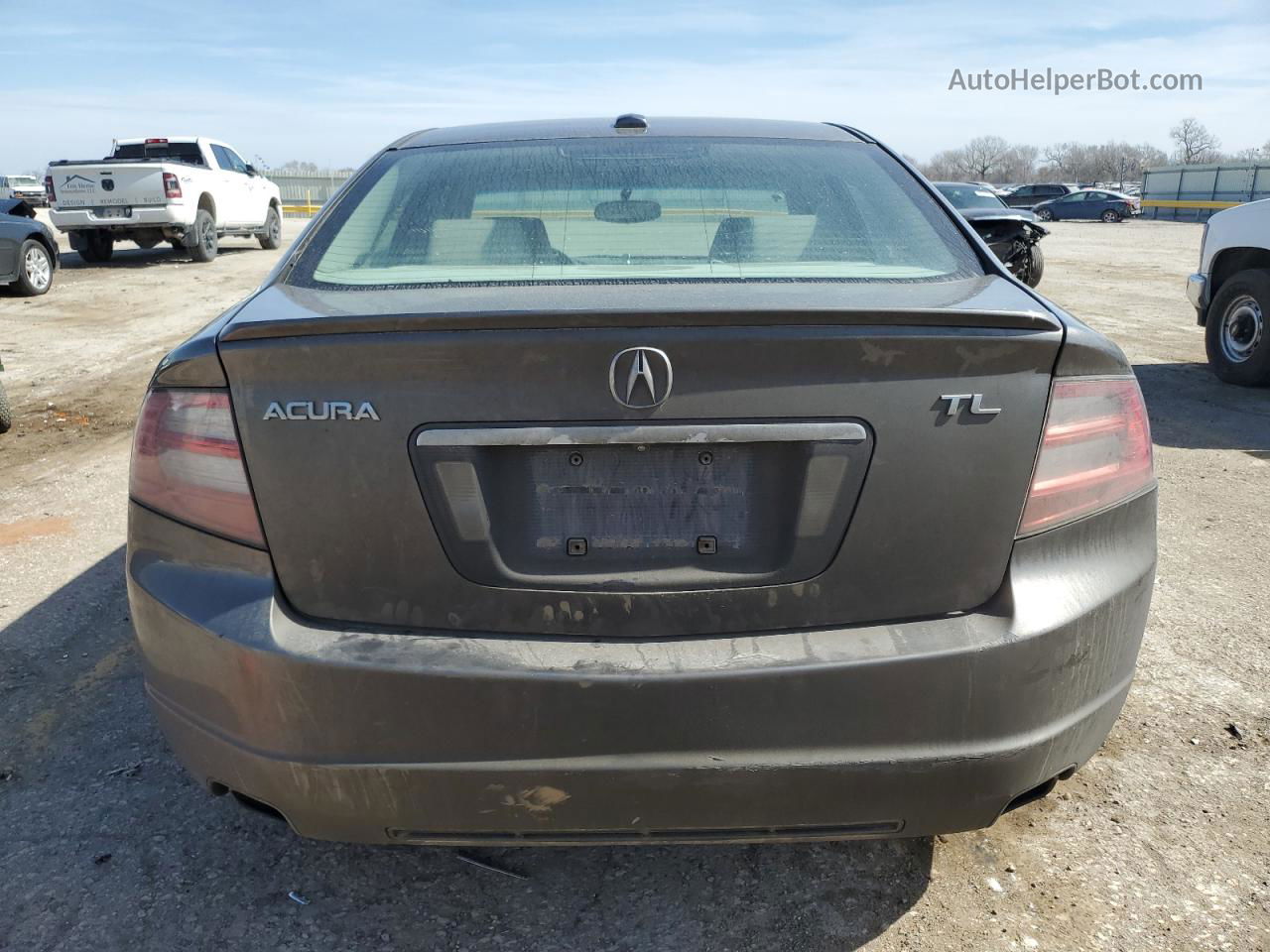 2008 Acura Tl  Gray vin: 19UUA66238A032202