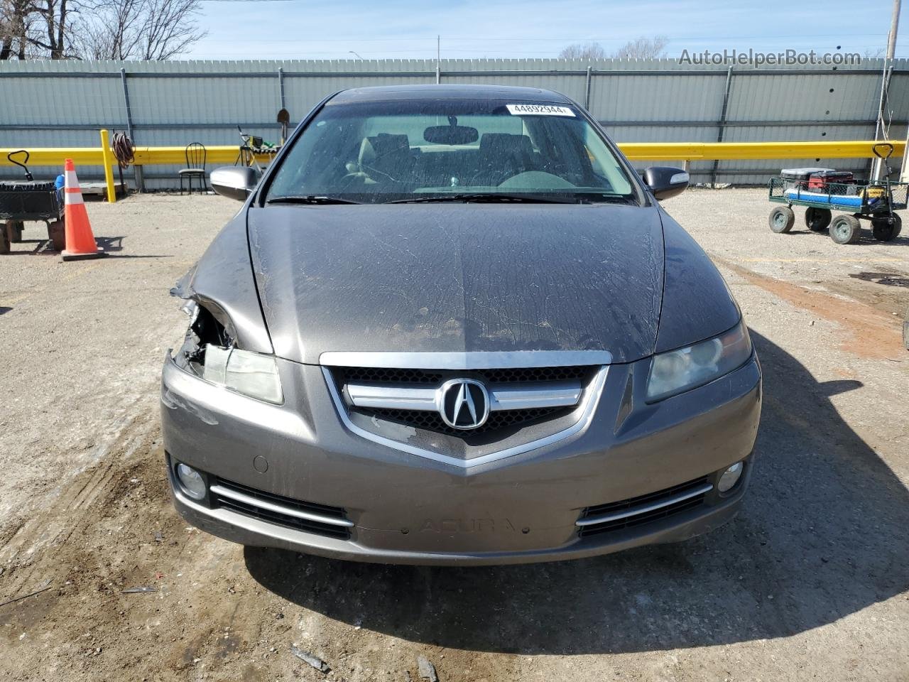 2008 Acura Tl  Gray vin: 19UUA66238A032202