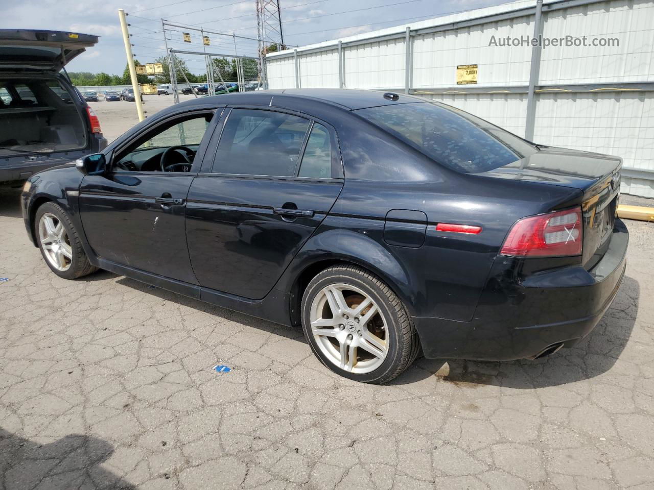 2008 Acura Tl  Черный vin: 19UUA66238A037058