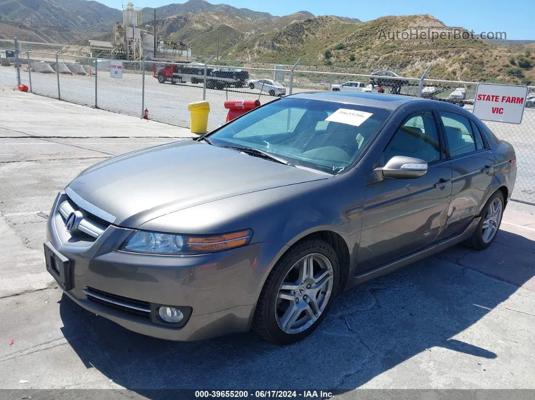 2008 Acura Tl 3.2 Gray vin: 19UUA66238A037979