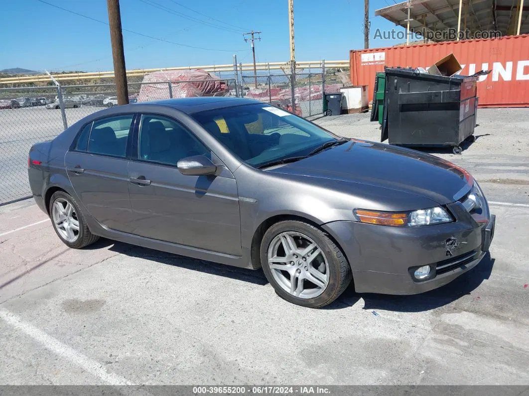 2008 Acura Tl 3.2 Gray vin: 19UUA66238A037979