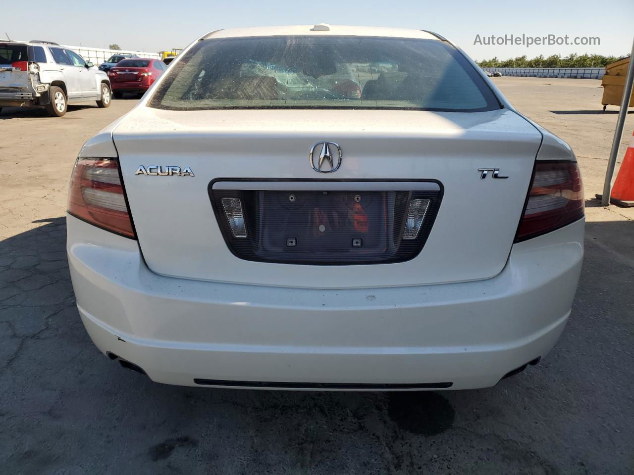 2008 Acura Tl  Белый vin: 19UUA66238A038839