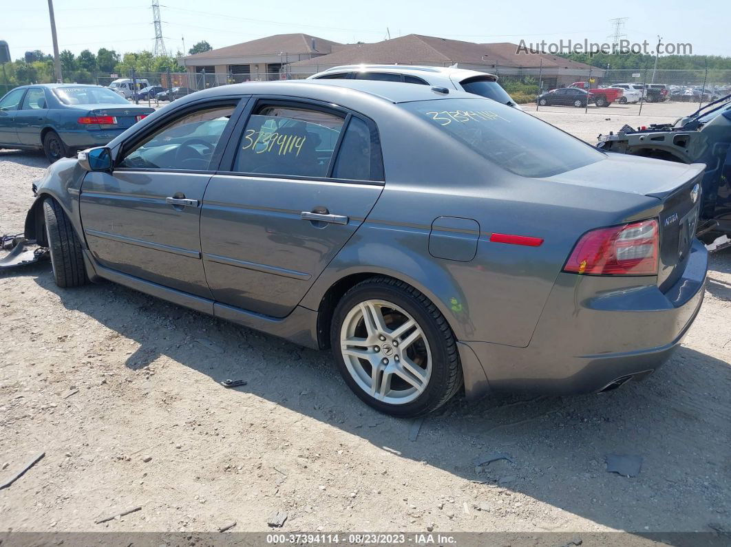 2008 Acura Tl   Gray vin: 19UUA66238A042907