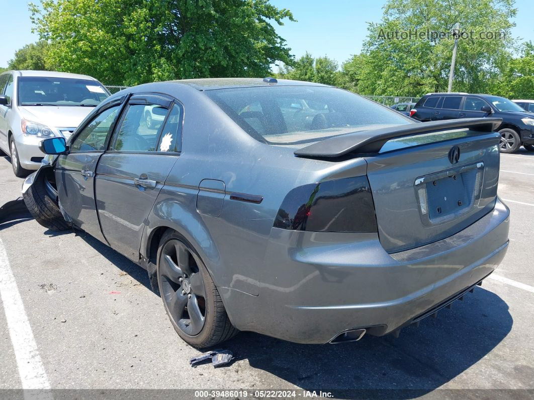 2008 Acura Tl 3.2 Gray vin: 19UUA66238A047878