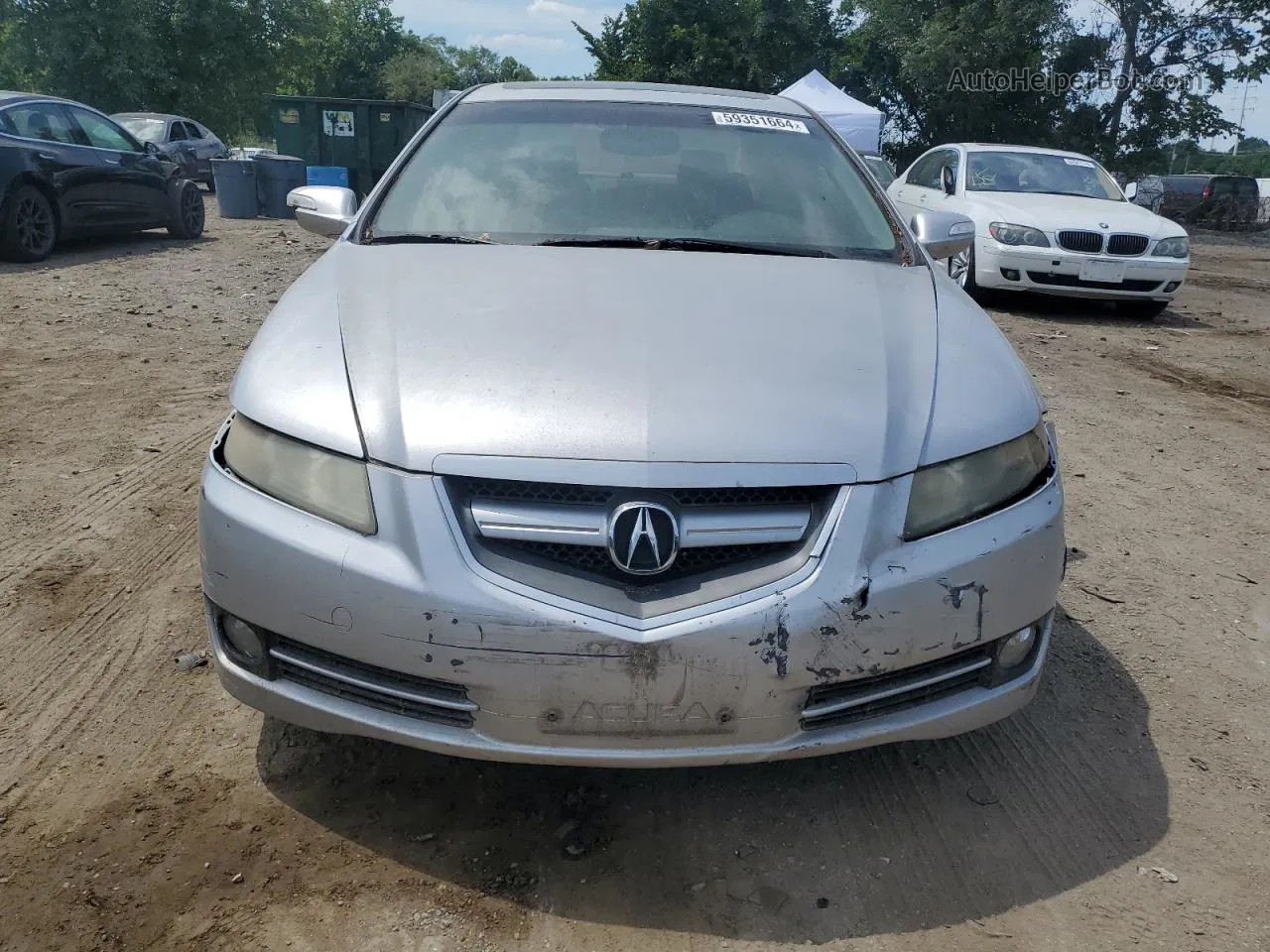 2008 Acura Tl  Silver vin: 19UUA66238A053261