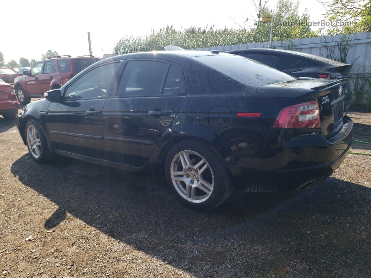 2008 Acura Tl  Black vin: 19UUA66238A802785