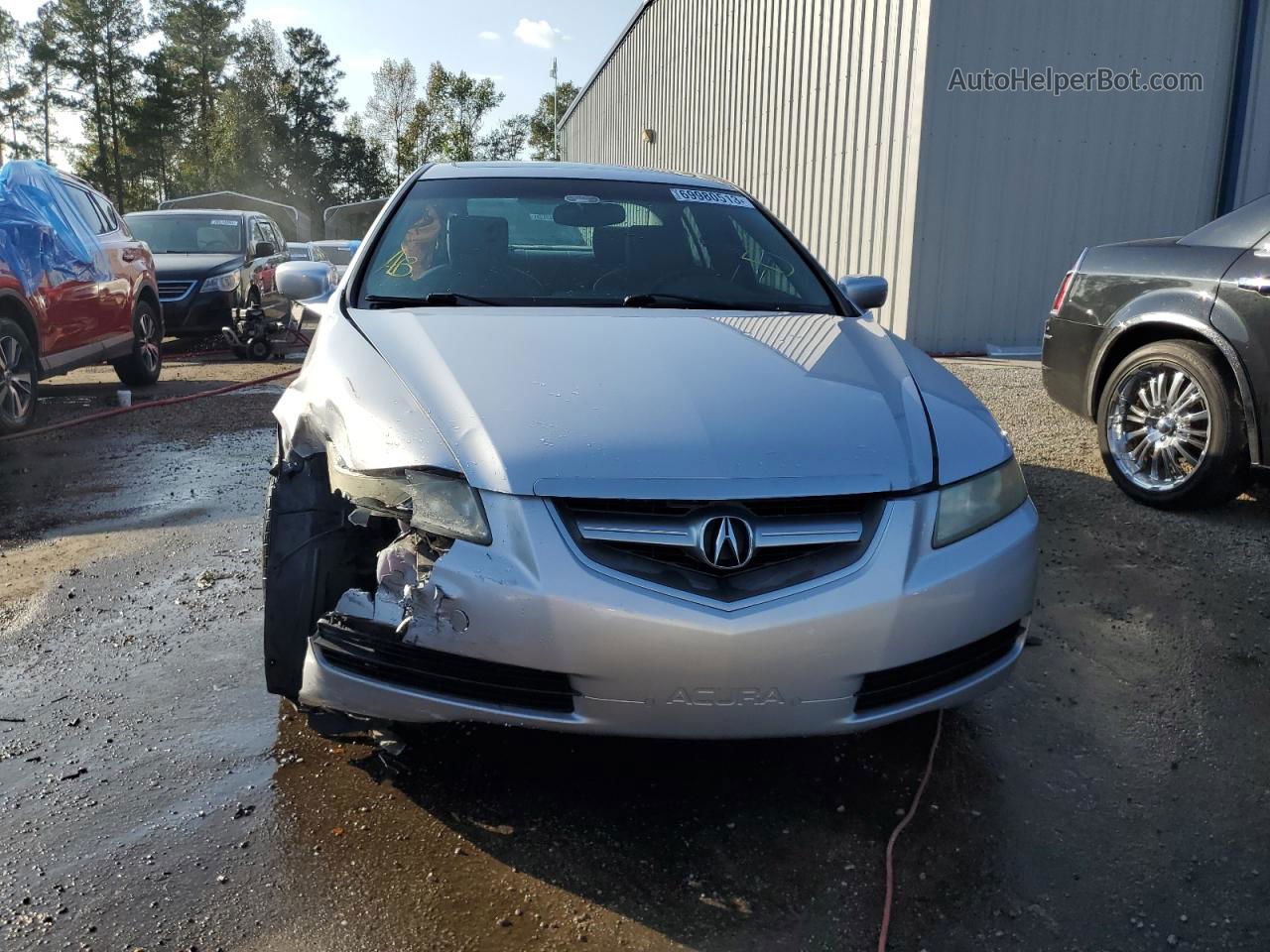 2005 Acura Tl  Silver vin: 19UUA66245A002833