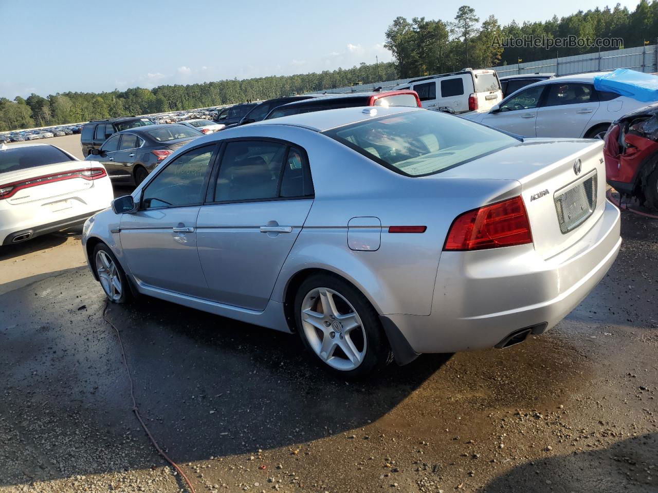 2005 Acura Tl  Silver vin: 19UUA66245A002833