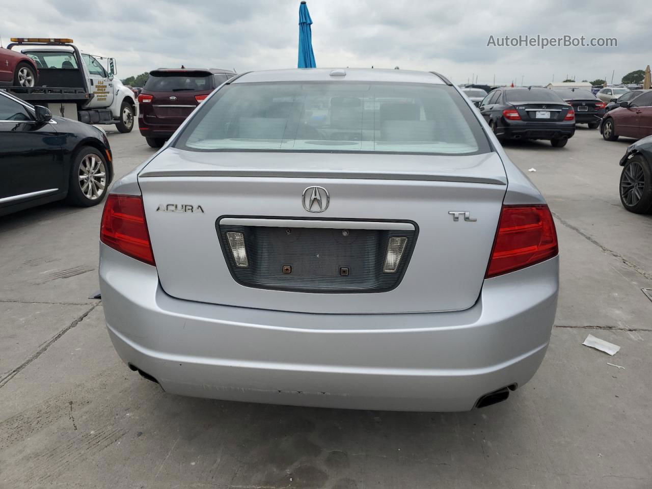 2005 Acura Tl  Silver vin: 19UUA66245A006445