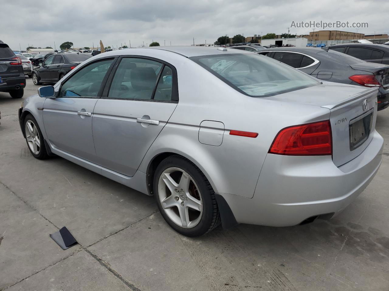 2005 Acura Tl  Silver vin: 19UUA66245A006445