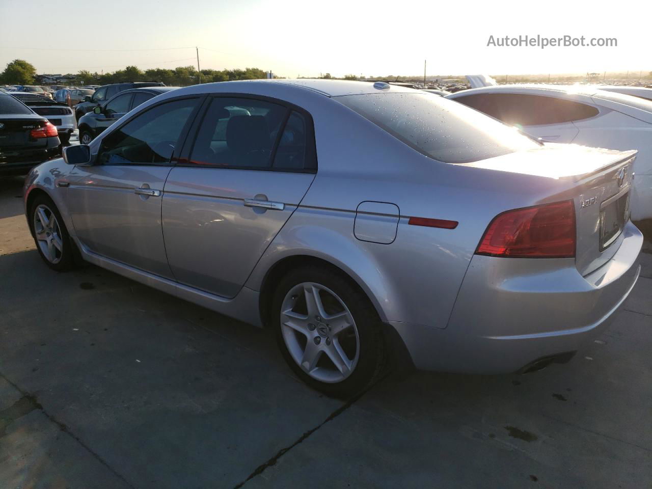 2005 Acura Tl  Silver vin: 19UUA66245A011385