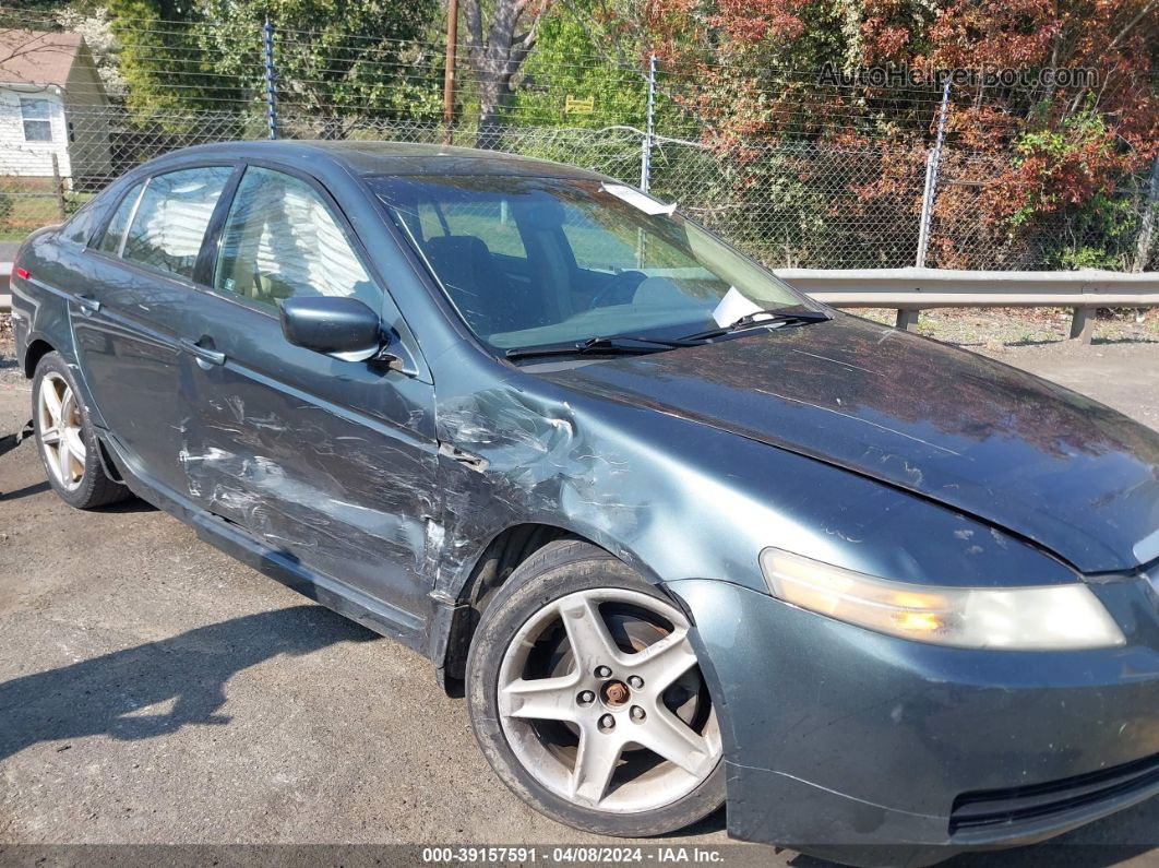 2005 Acura Tl   Зеленый vin: 19UUA66245A014948