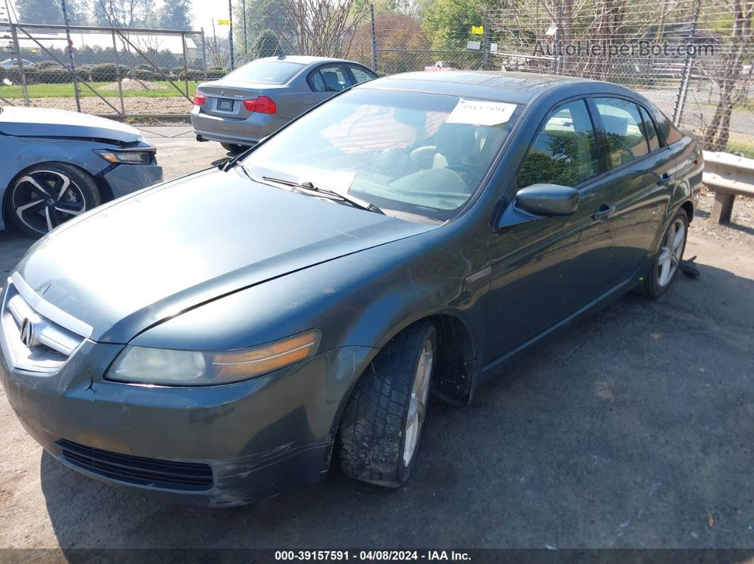 2005 Acura Tl   Зеленый vin: 19UUA66245A014948