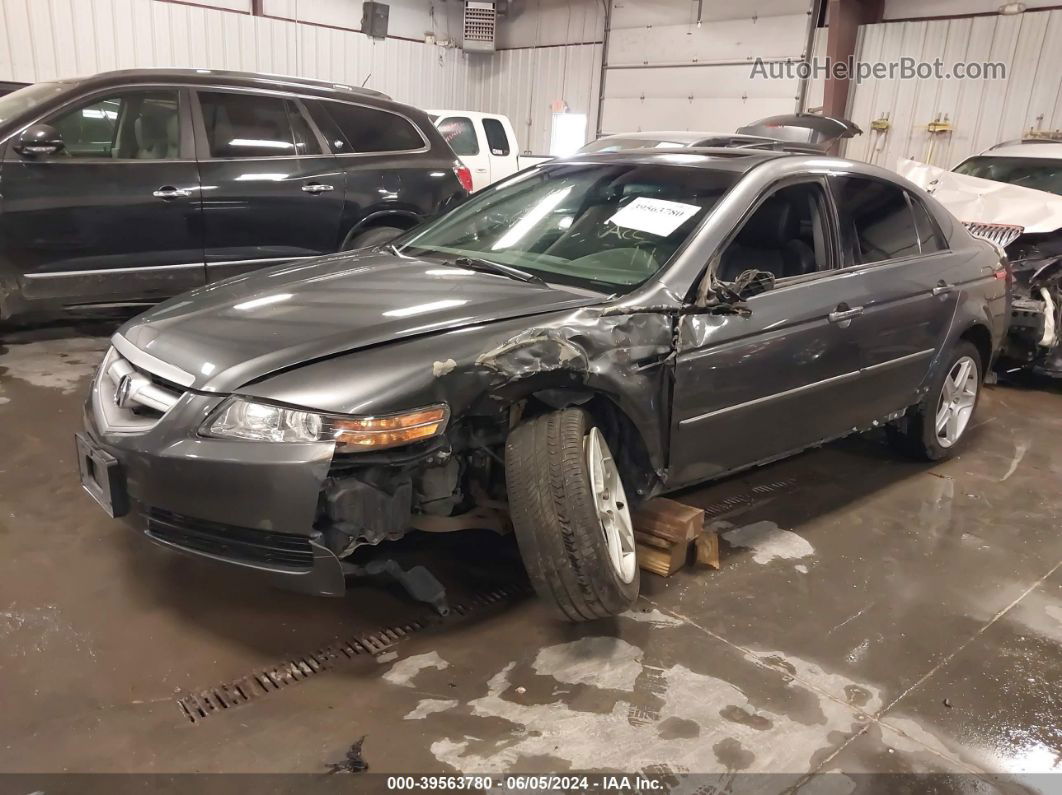 2005 Acura Tl   Gray vin: 19UUA66245A017851