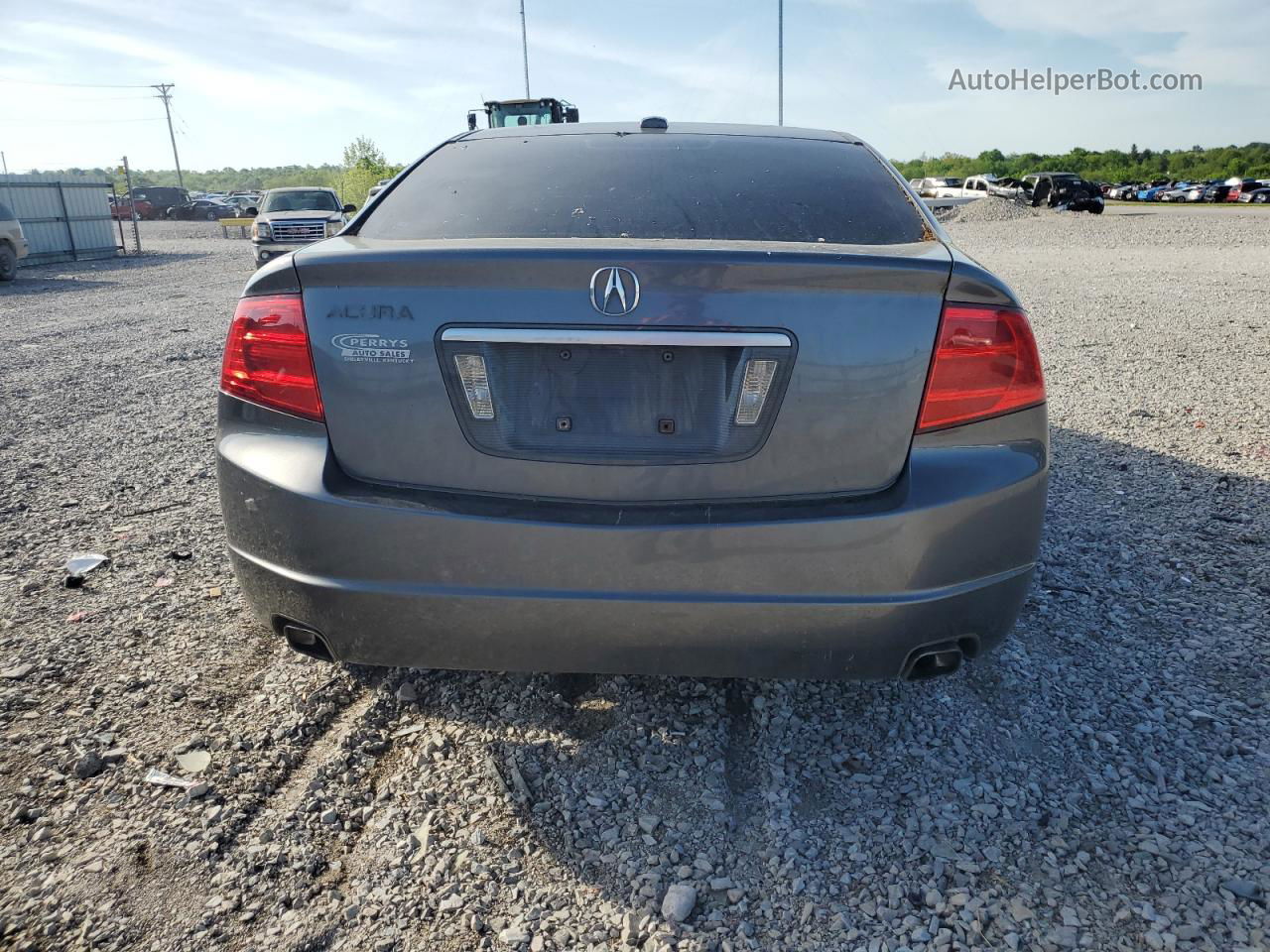 2005 Acura Tl  Gray vin: 19UUA66245A021382