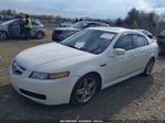 2005 Acura Tl   White vin: 19UUA66245A031703