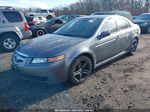 2005 Acura Tl Gray vin: 19UUA66245A041227