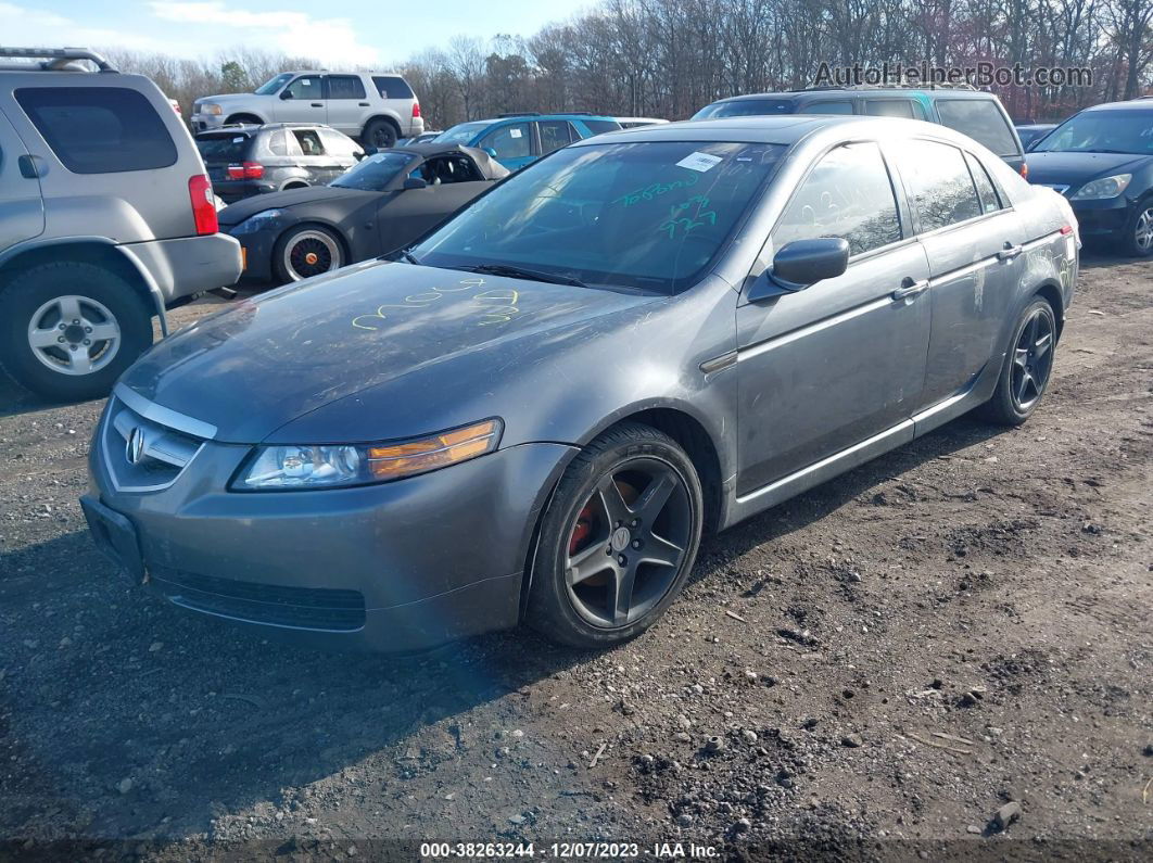 2005 Acura Tl Серый vin: 19UUA66245A041227