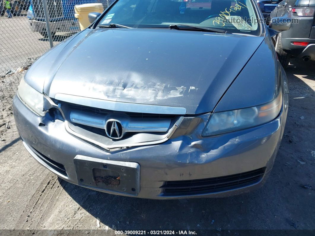 2005 Acura Tl   Gray vin: 19UUA66245A048419