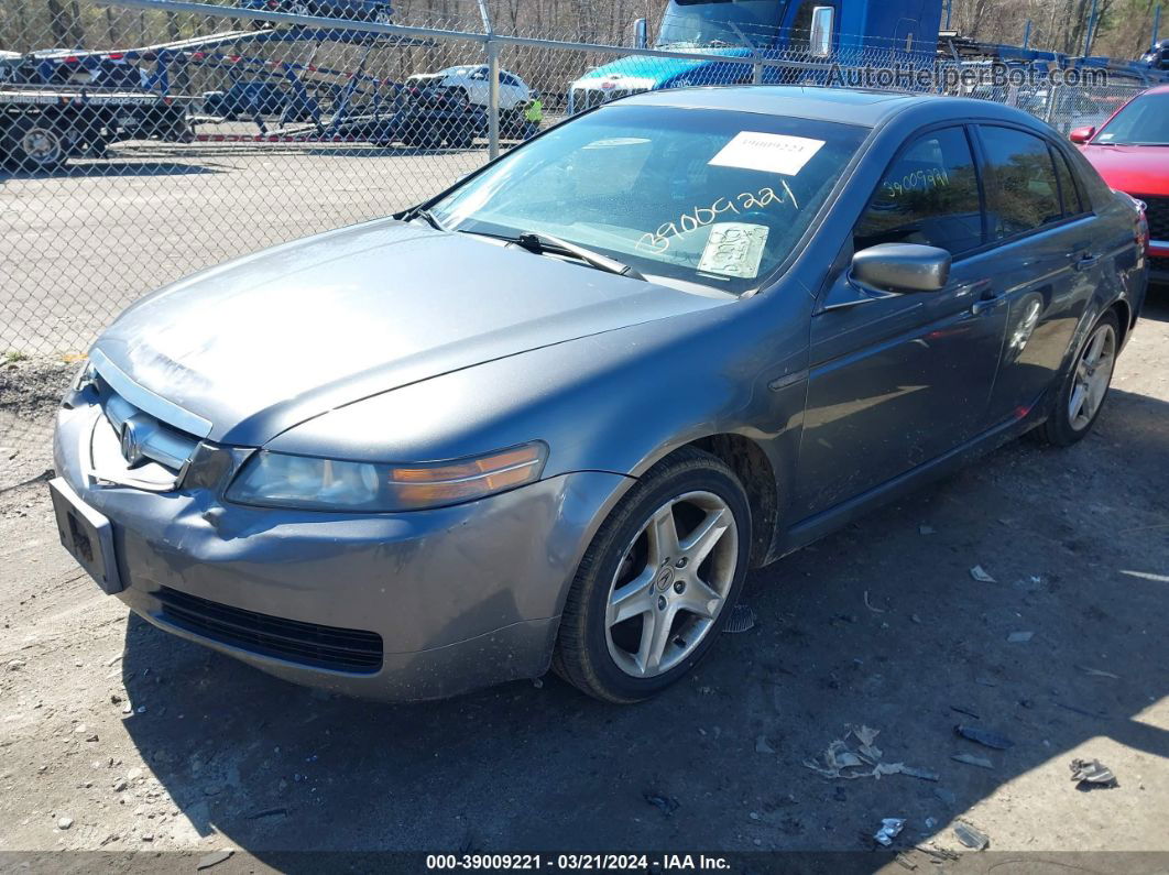 2005 Acura Tl   Gray vin: 19UUA66245A048419