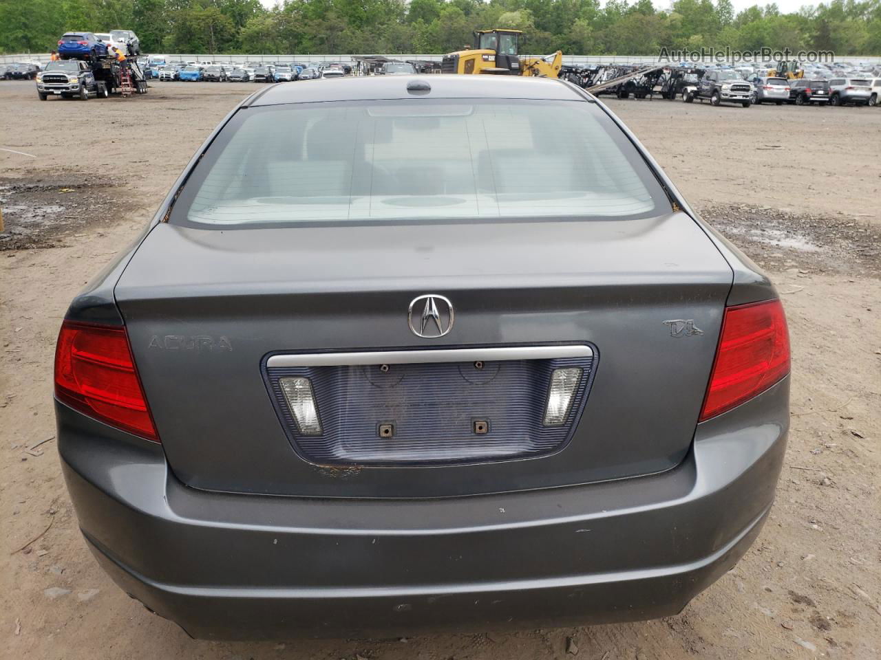 2005 Acura Tl  Gray vin: 19UUA66245A050042