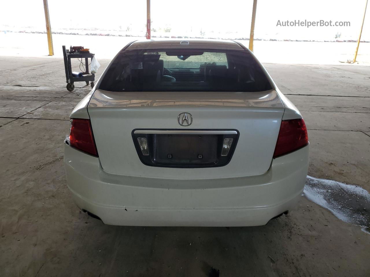 2005 Acura Tl  Белый vin: 19UUA66245A056004