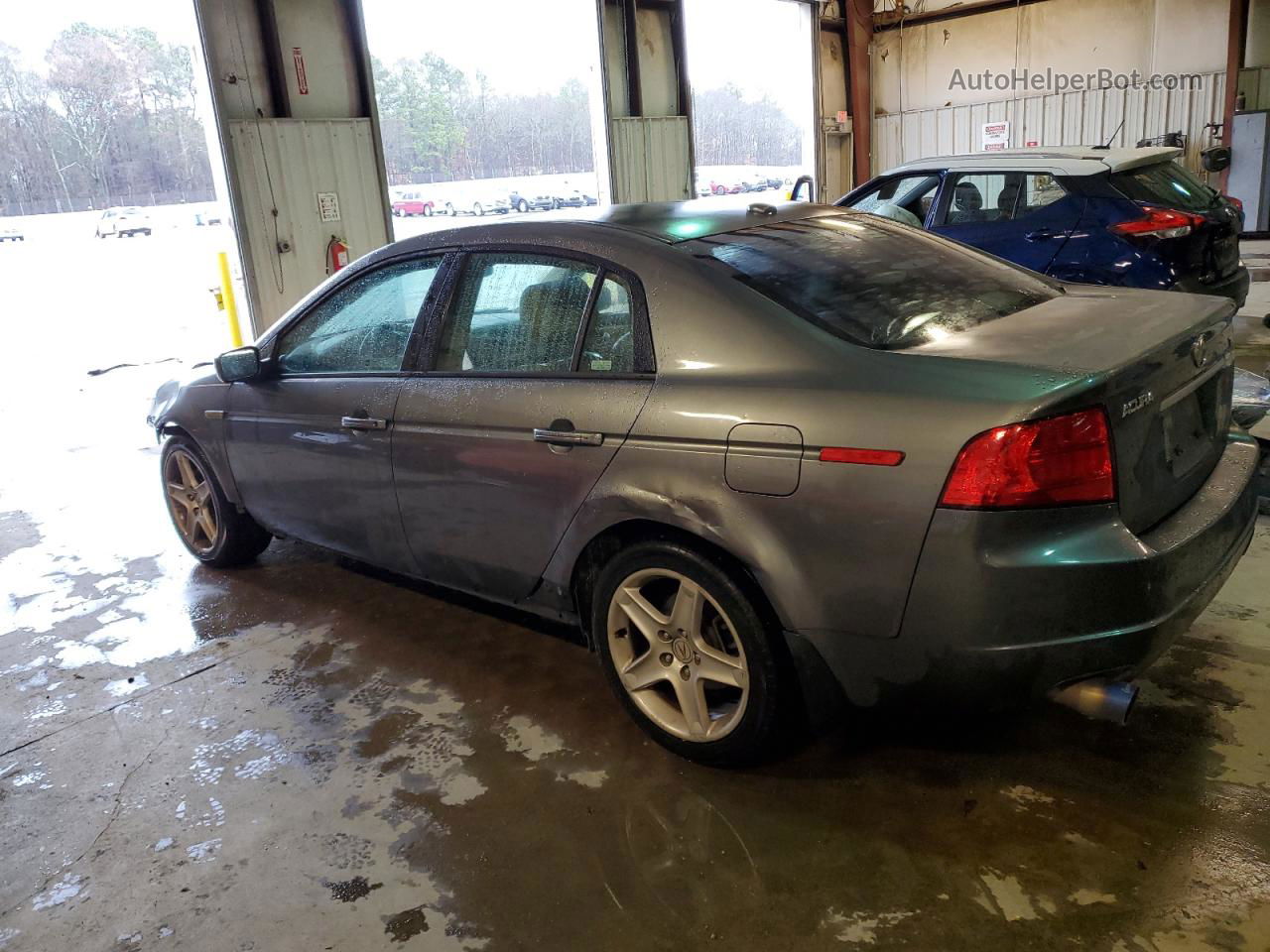 2005 Acura Tl  Серый vin: 19UUA66245A063082