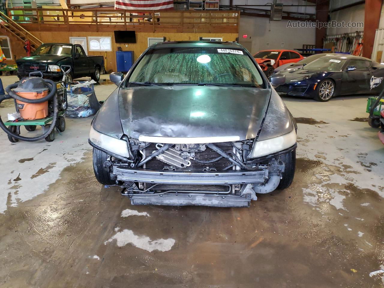 2005 Acura Tl  Серый vin: 19UUA66245A063082