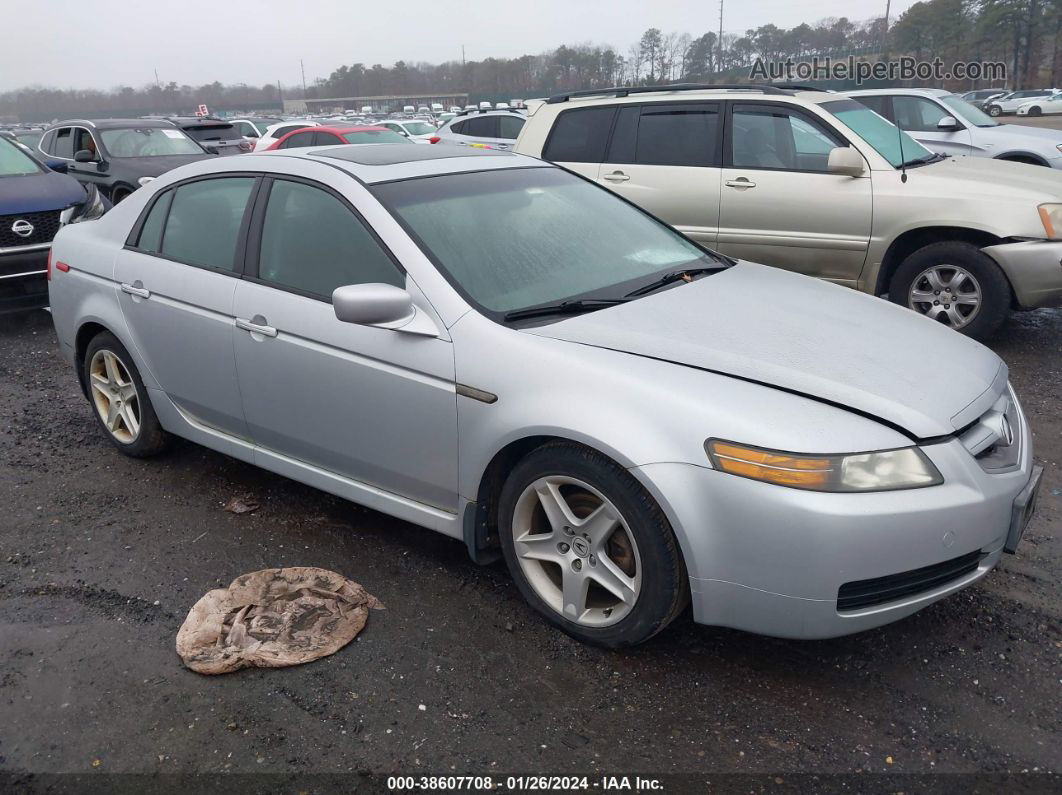 2005 Acura Tl   Silver vin: 19UUA66245A068282