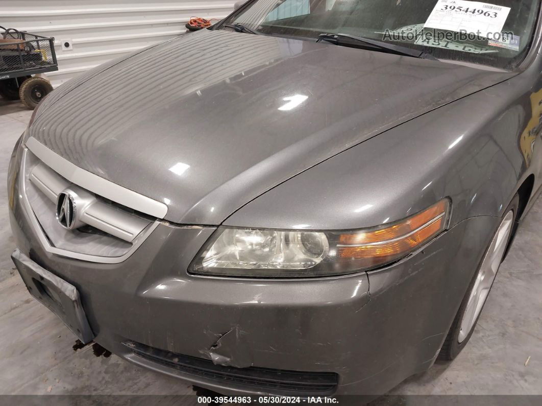 2005 Acura Tl   Gray vin: 19UUA66245A069139