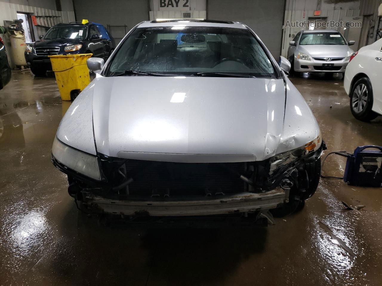 2005 Acura Tl  Серебряный vin: 19UUA66245A073689