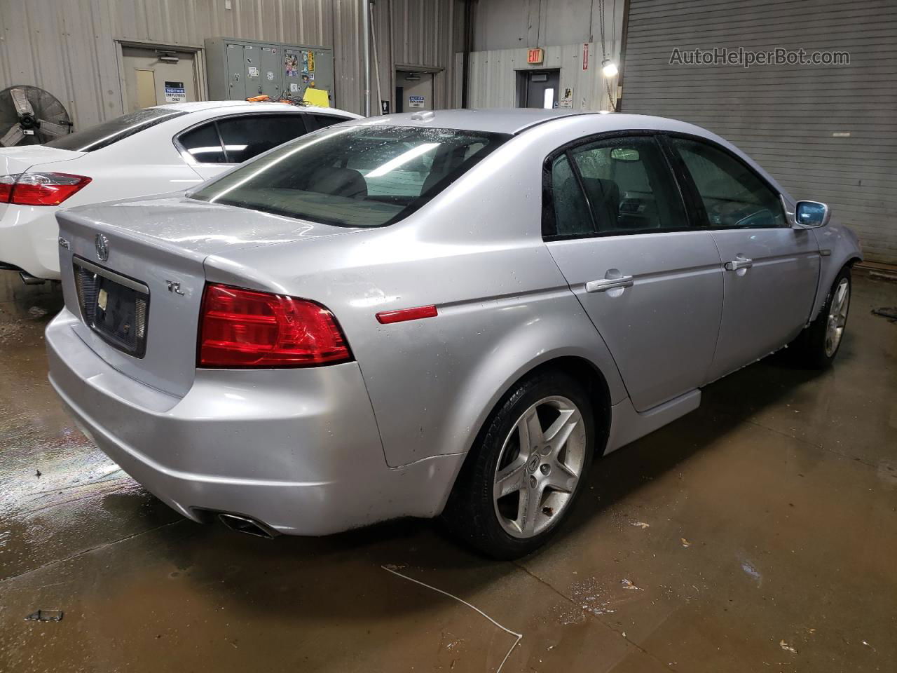 2005 Acura Tl  Silver vin: 19UUA66245A073689