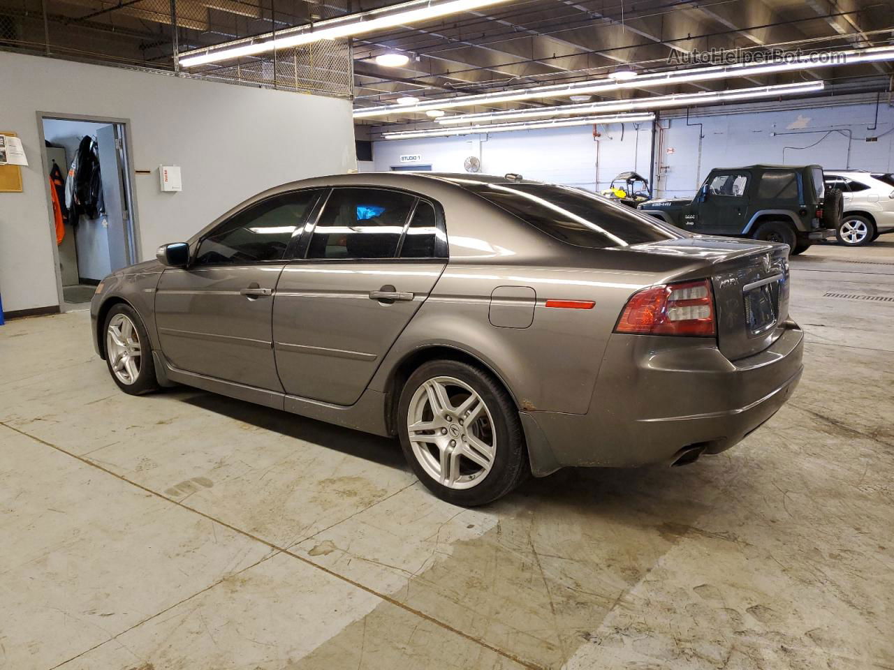 2008 Acura Tl  Tan vin: 19UUA66248A012718