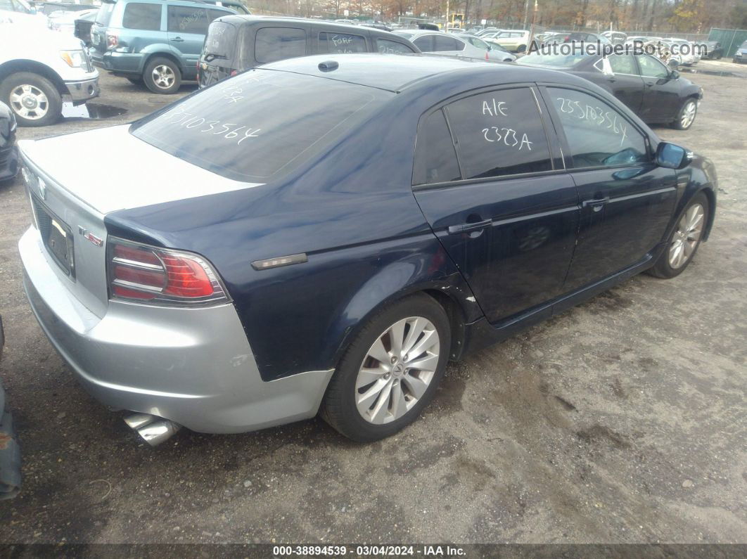 2008 Acura Tl 3.2 Blue vin: 19UUA66248A015764