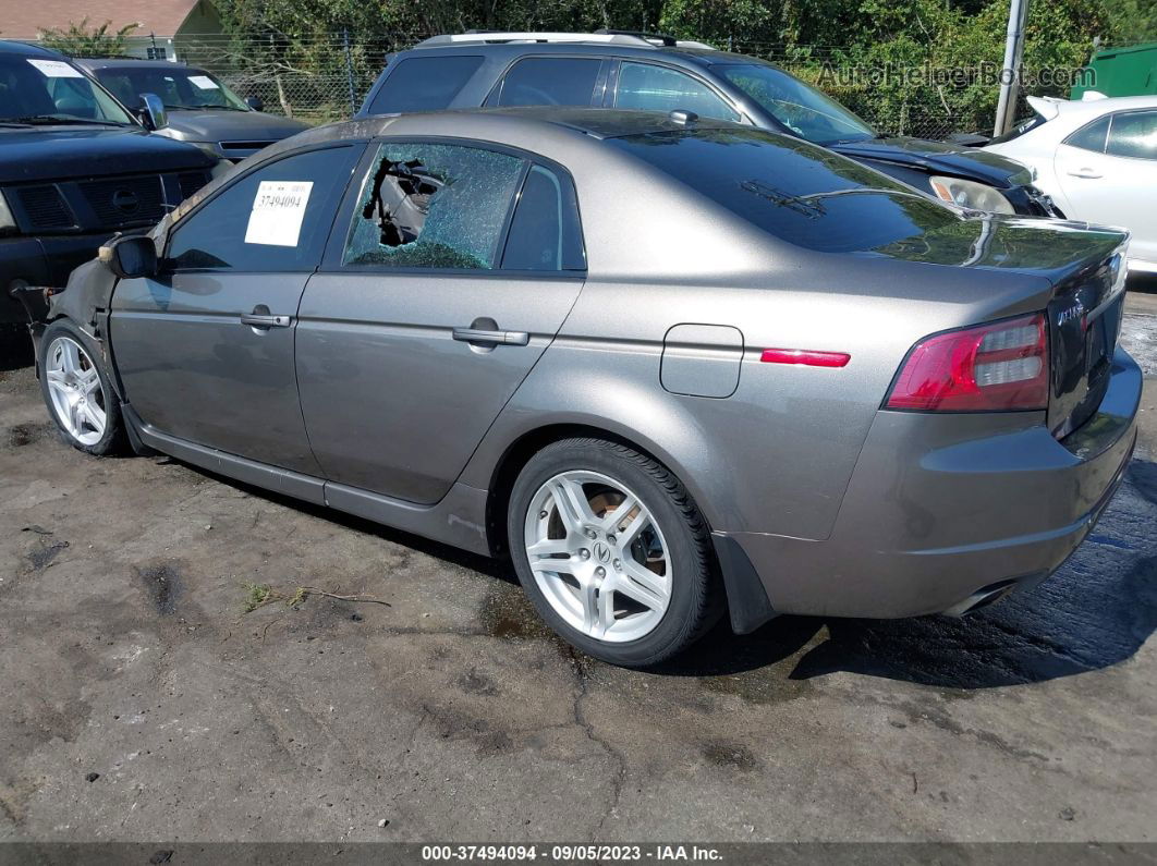 2008 Acura Tl   Gray vin: 19UUA66248A017725