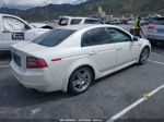 2008 Acura Tl 3.2 White vin: 19UUA66248A024626