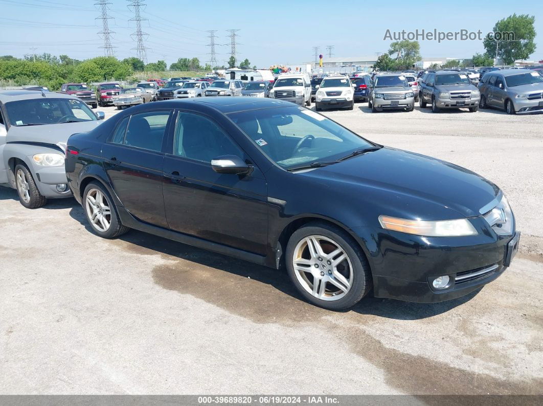 2008 Acura Tl 3.2 Black vin: 19UUA66248A028143