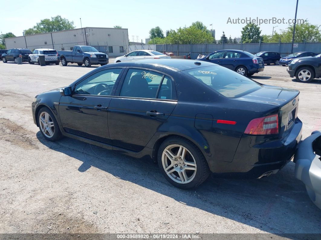 2008 Acura Tl 3.2 Black vin: 19UUA66248A028143