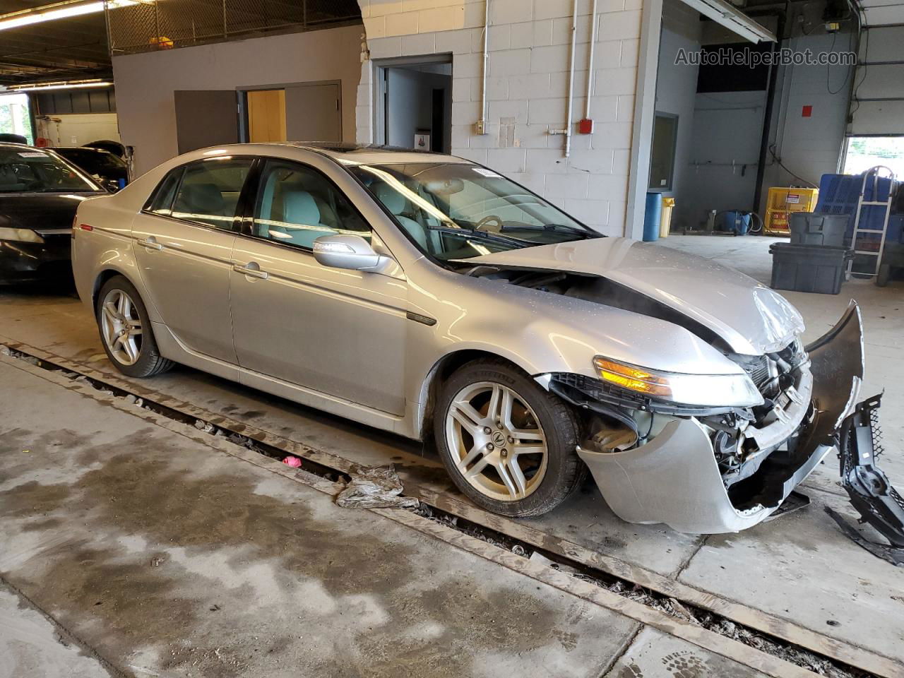 2008 Acura Tl  Серебряный vin: 19UUA66248A051261