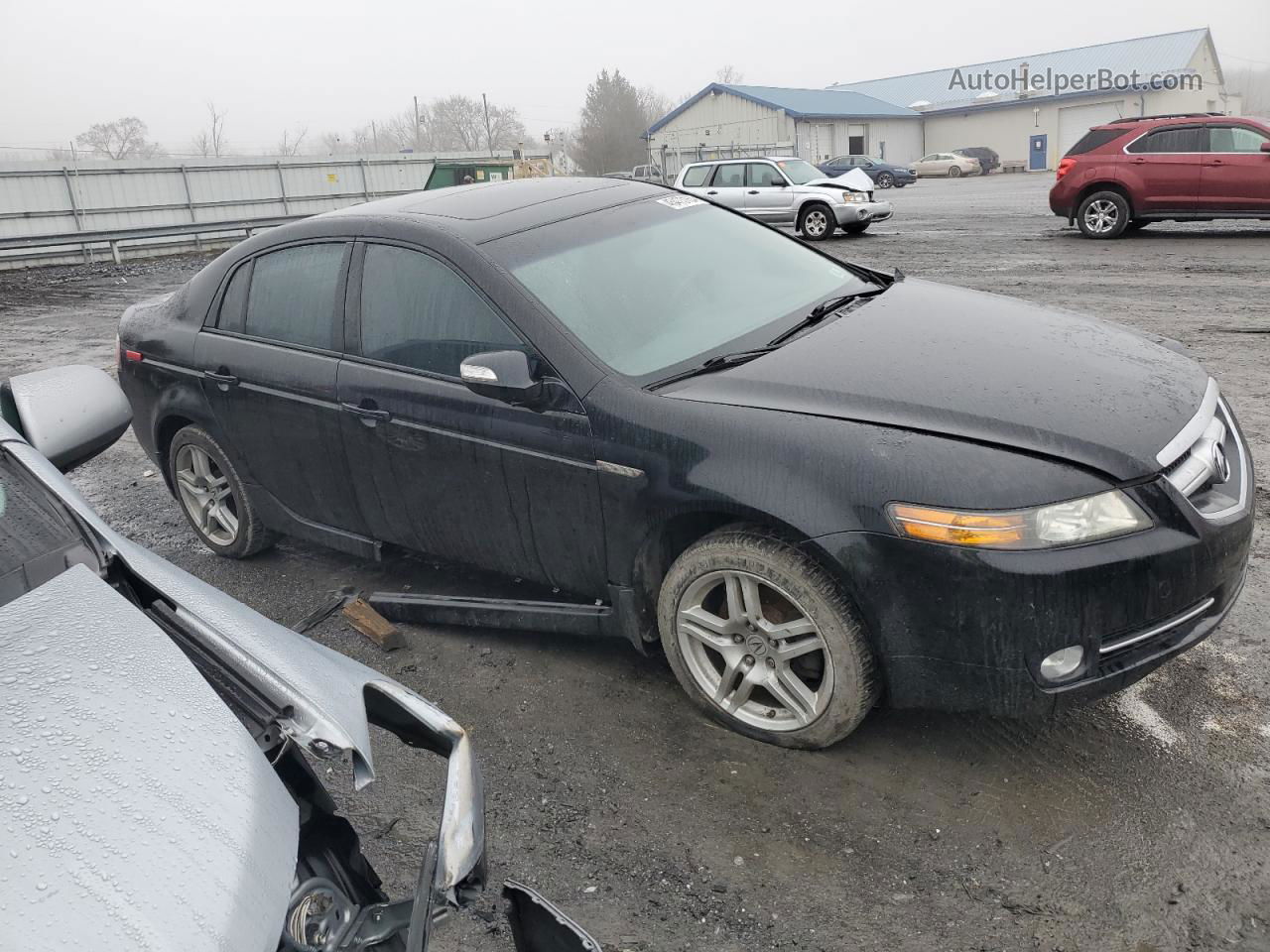 2008 Acura Tl  Black vin: 19UUA66248A056170