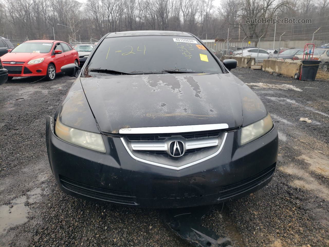 2005 Acura Tl  Черный vin: 19UUA66255A002131