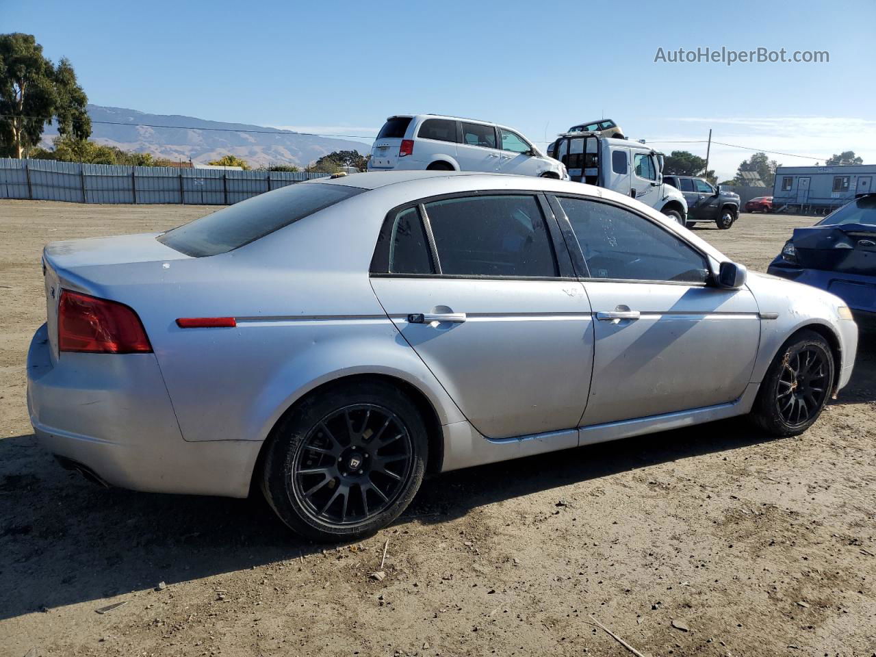 2005 Acura Tl  Silver vin: 19UUA66255A013291