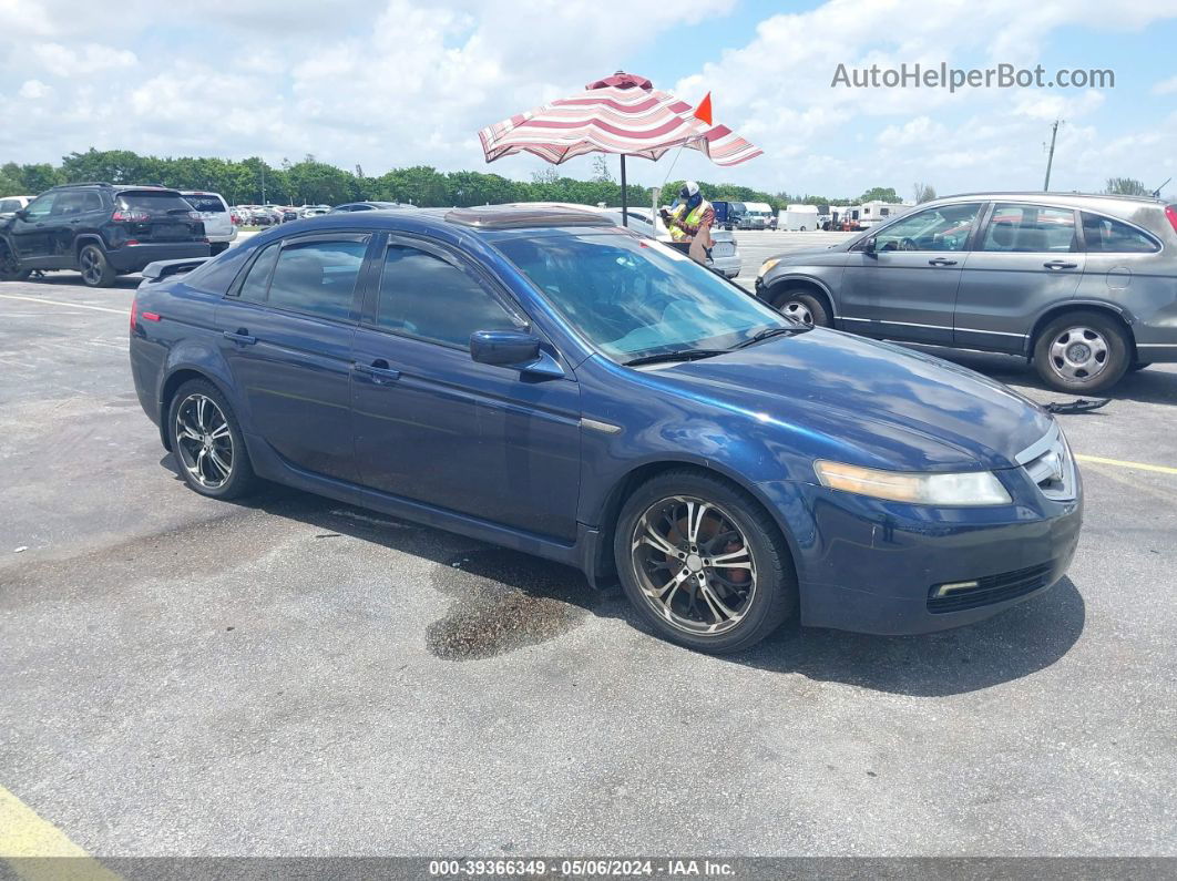 2005 Acura Tl   Синий vin: 19UUA66255A018104