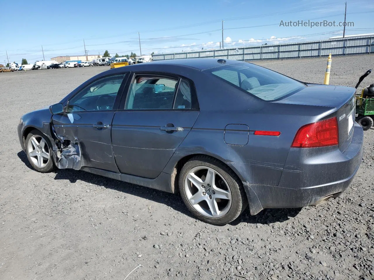 2005 Acura Tl  Silver vin: 19UUA66255A019432