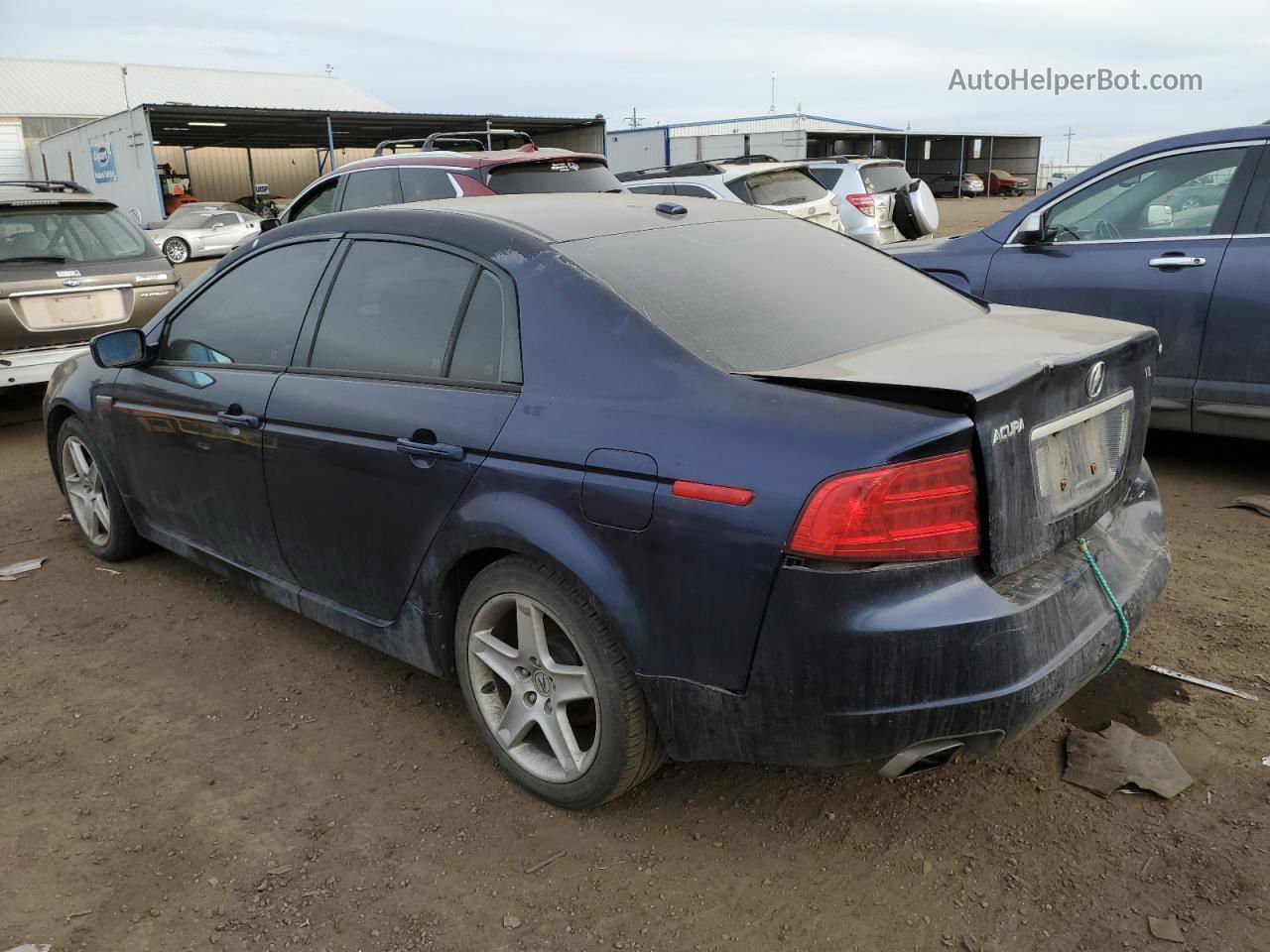 2005 Acura Tl  Blue vin: 19UUA66255A032424