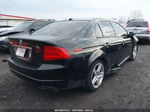 2005 Acura Tl Black vin: 19UUA66255A046677