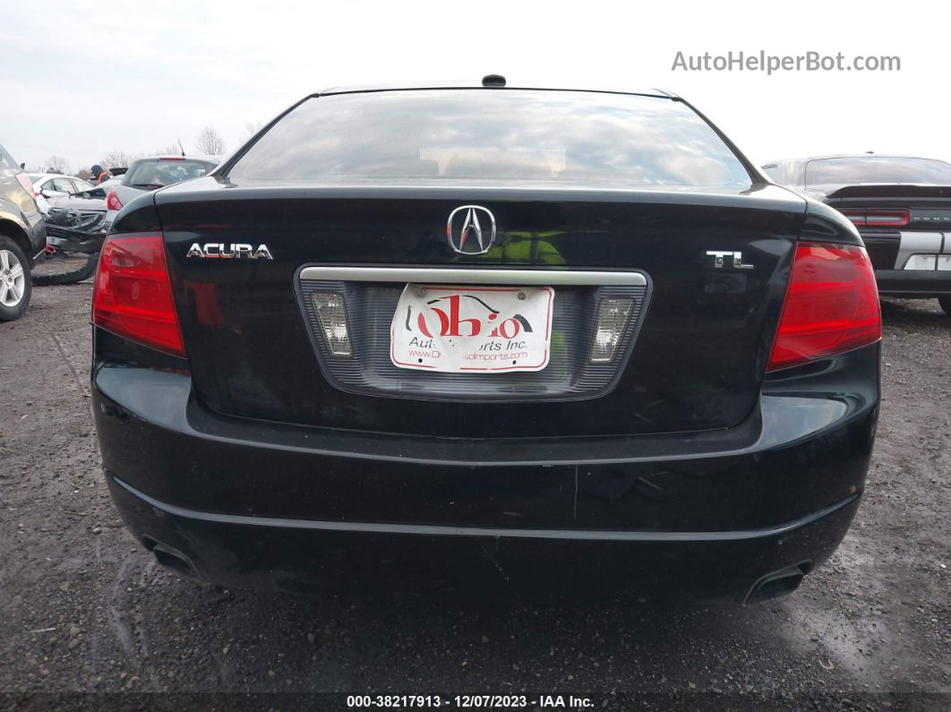 2005 Acura Tl Black vin: 19UUA66255A046677