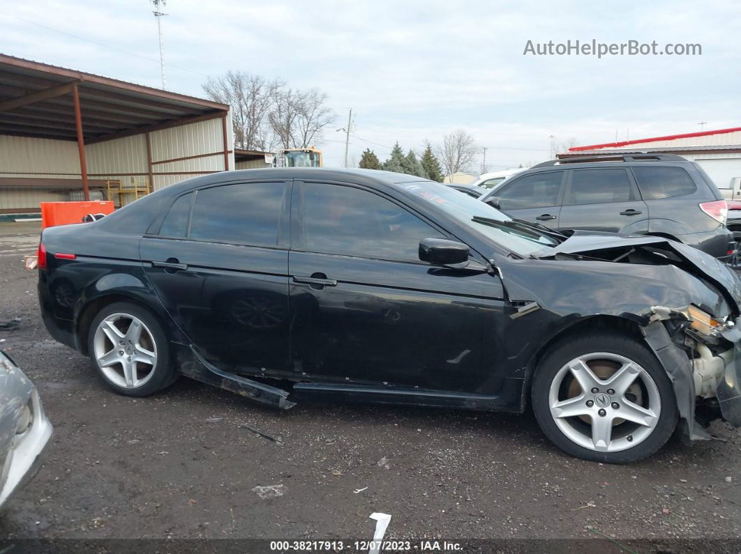 2005 Acura Tl Black vin: 19UUA66255A046677