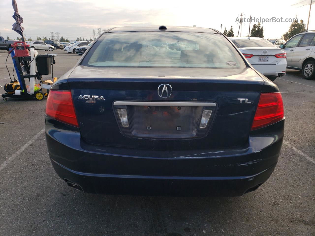 2005 Acura Tl  Blue vin: 19UUA66255A054083