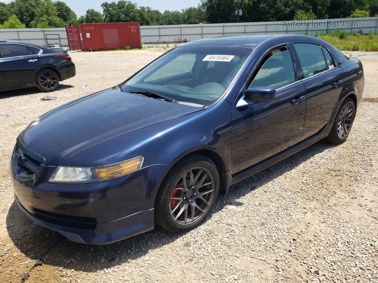 2005 Acura Tl  Blue vin: 19UUA66255A054097